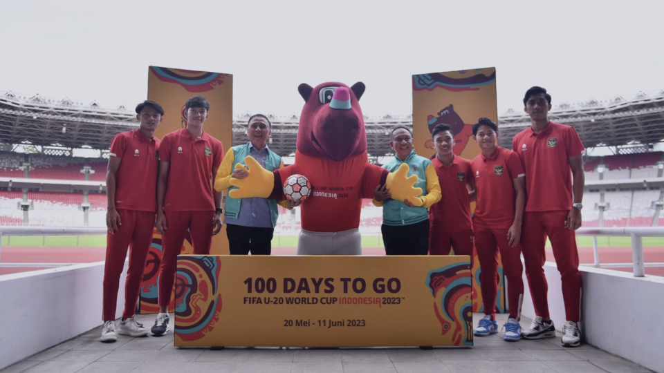 Indonesia celebrates 100 days to go until FIFA U-20 World Cup kick-off