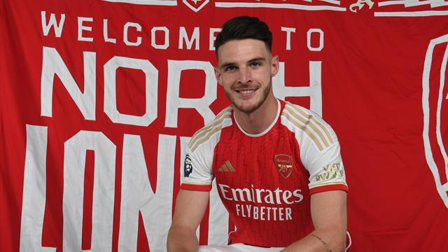 Arsenal complete club-record Rice signing from West Ham