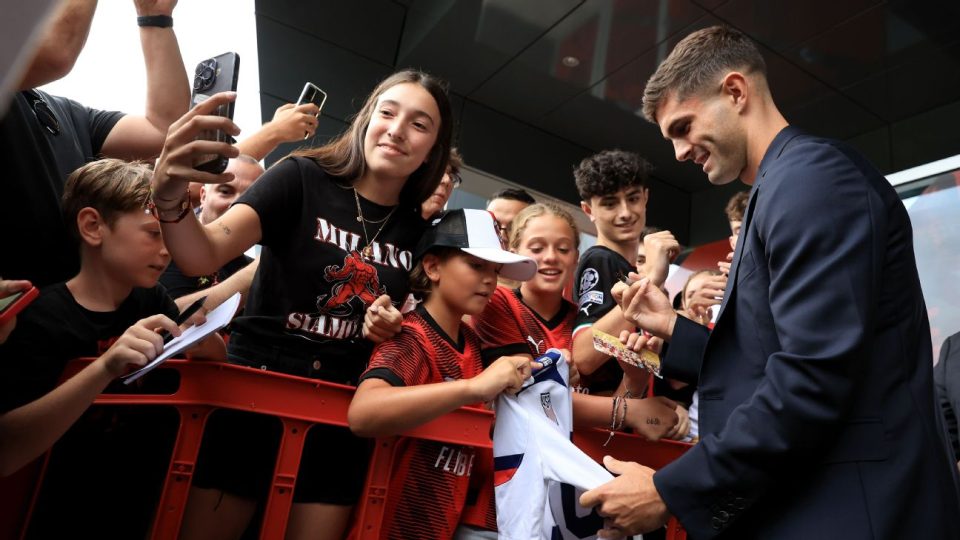 Pulisic feels wanted in Milan, is ready to embrace Italian roots
