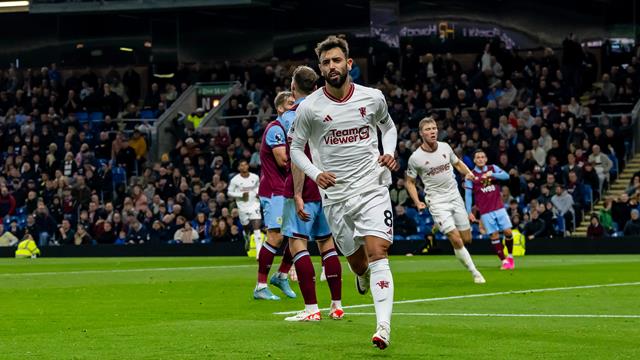 Man Utd squeeze past Burnley to end losing run thanks to Fernandes stunner