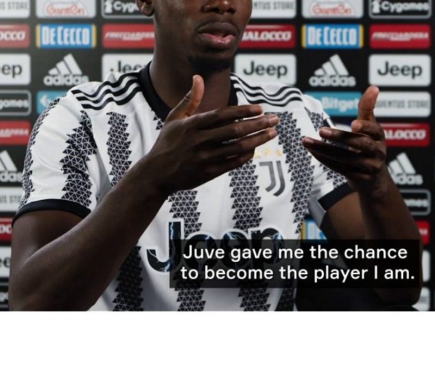 Bonnani: Juventus midfielder Pogba was incredible with unforgettable charm; this is a shame