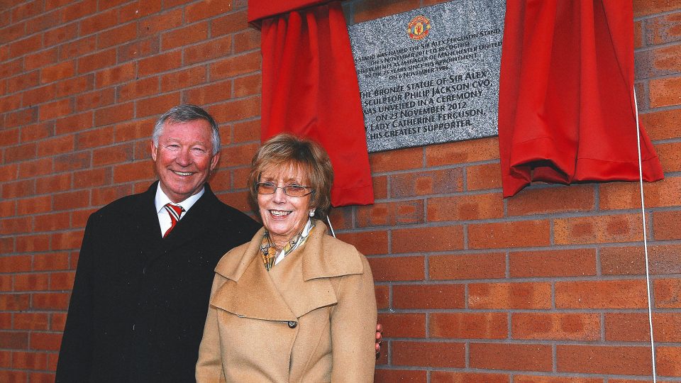 Lady Cathy Ferguson, wife of former Manchester United manager Sir Alex Ferguson, dies at 84