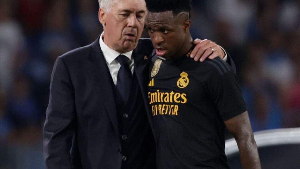 Real Madrid boss Ancelotti angry over attacks on 'victim' Vinicius