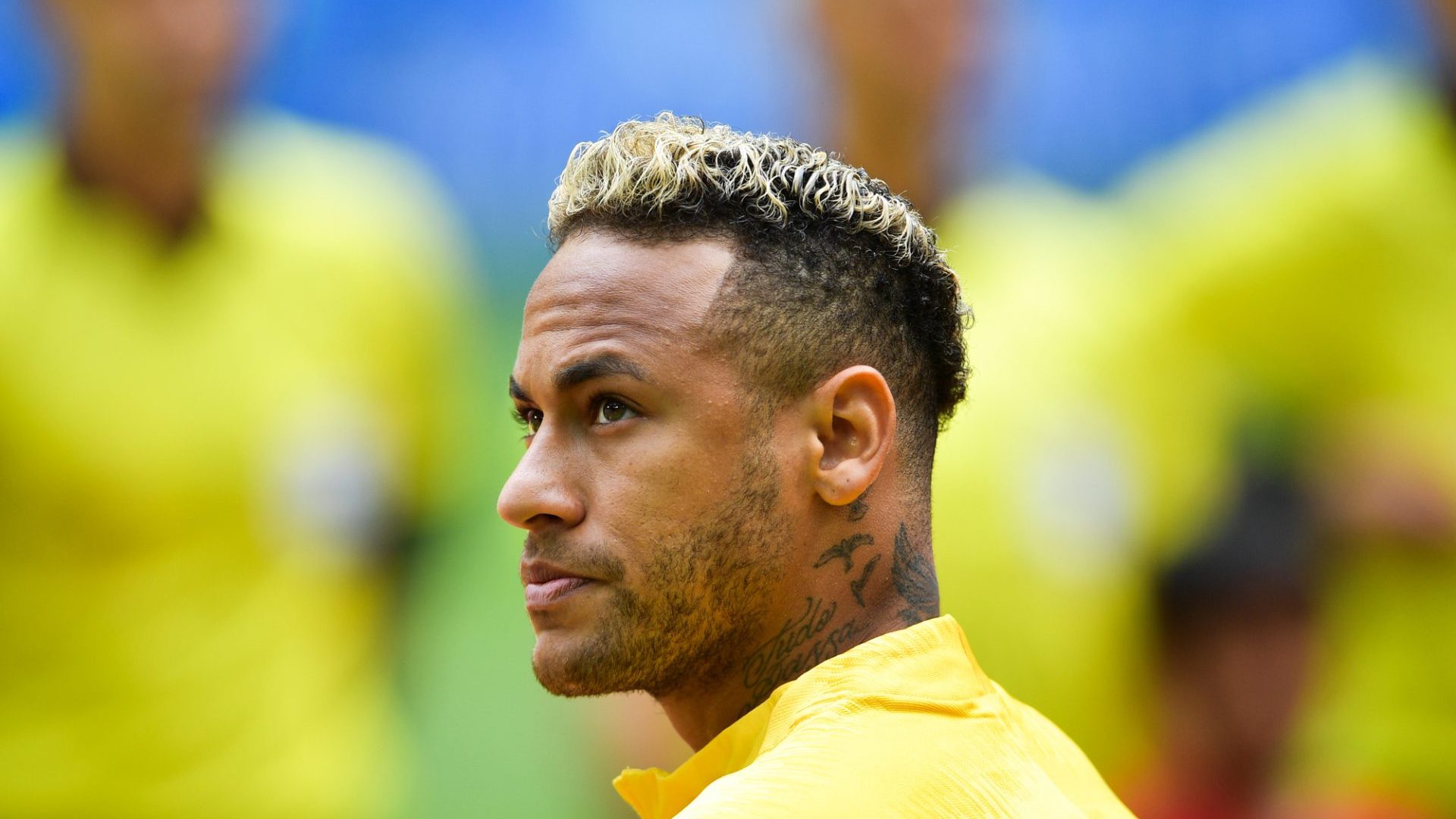 Neymar of Brazil reacts before the Group E match against Costa Rica during the FIFA World Cup 2018 in Saint Petersburg, Russi