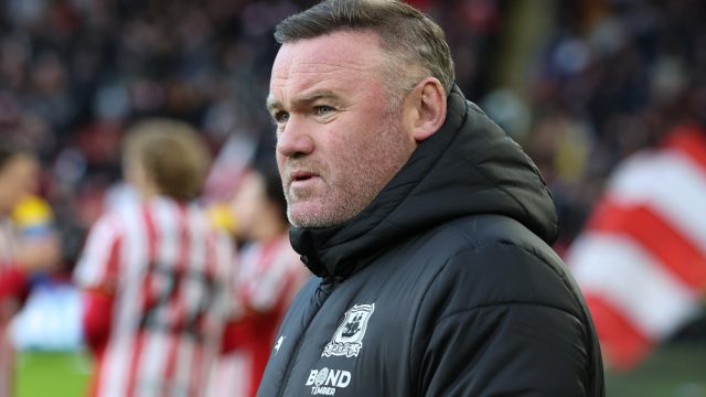 Wayne Rooney Manager of Plymouth Argyle ahead of the Sky Bet Championship match Sheffield United vs Plymouth Argyle at Bramall Lane, Sheffield, United Kingdom, 14th December 2024 — Photo by operations@newsimages.co.uk