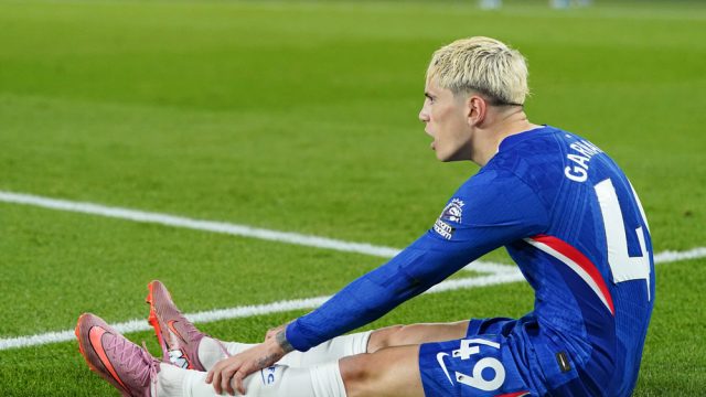 Alejandro Garnacho of Chelsea during the Premier League match Brentford vs Chelsea at The Gtech Community Stadium, London, United Kingdom, 13th September 2025 — Photo by operations@newsimages.co.uk