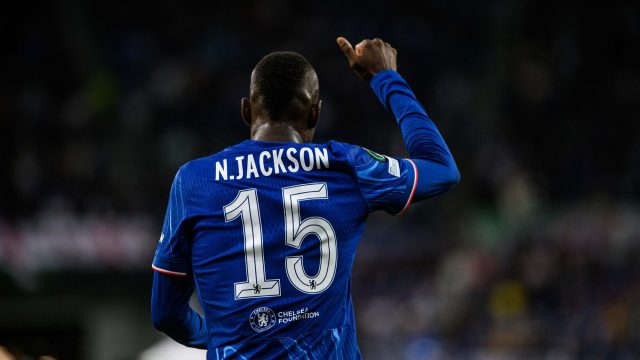 WROCLAW, POLAND - 28 MAY, 2025: Nicolas Jackson - The final match UEFA Europa Conference League Real Betis vs Chelsea FC at Wroclaw Stadium. — Photo by vitaliivitleo