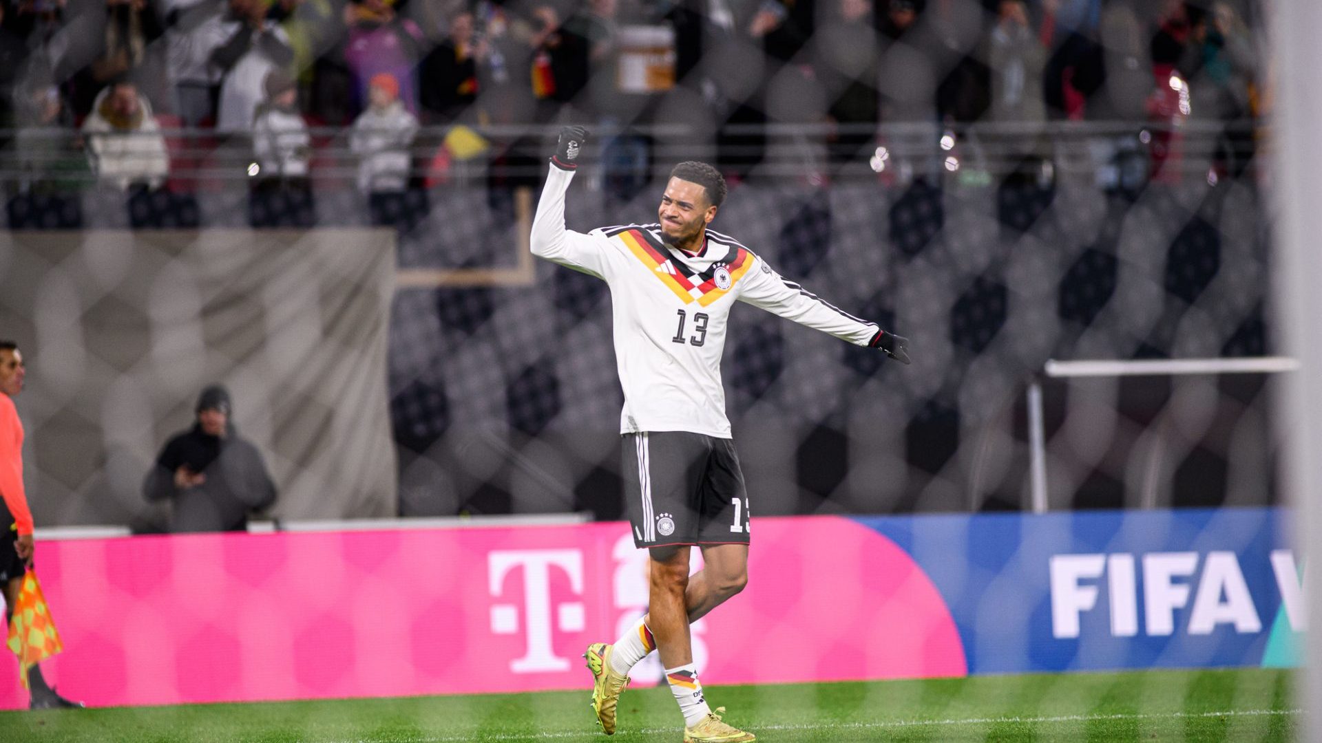 LEIPZIG, GERMANY - 17 NOVEMBER, 2025: Felix Nmecha - The World Cup 2026 qualifying match Germany vs Slovakia at Red Bull Arena. — Photo by vitaliivitleo