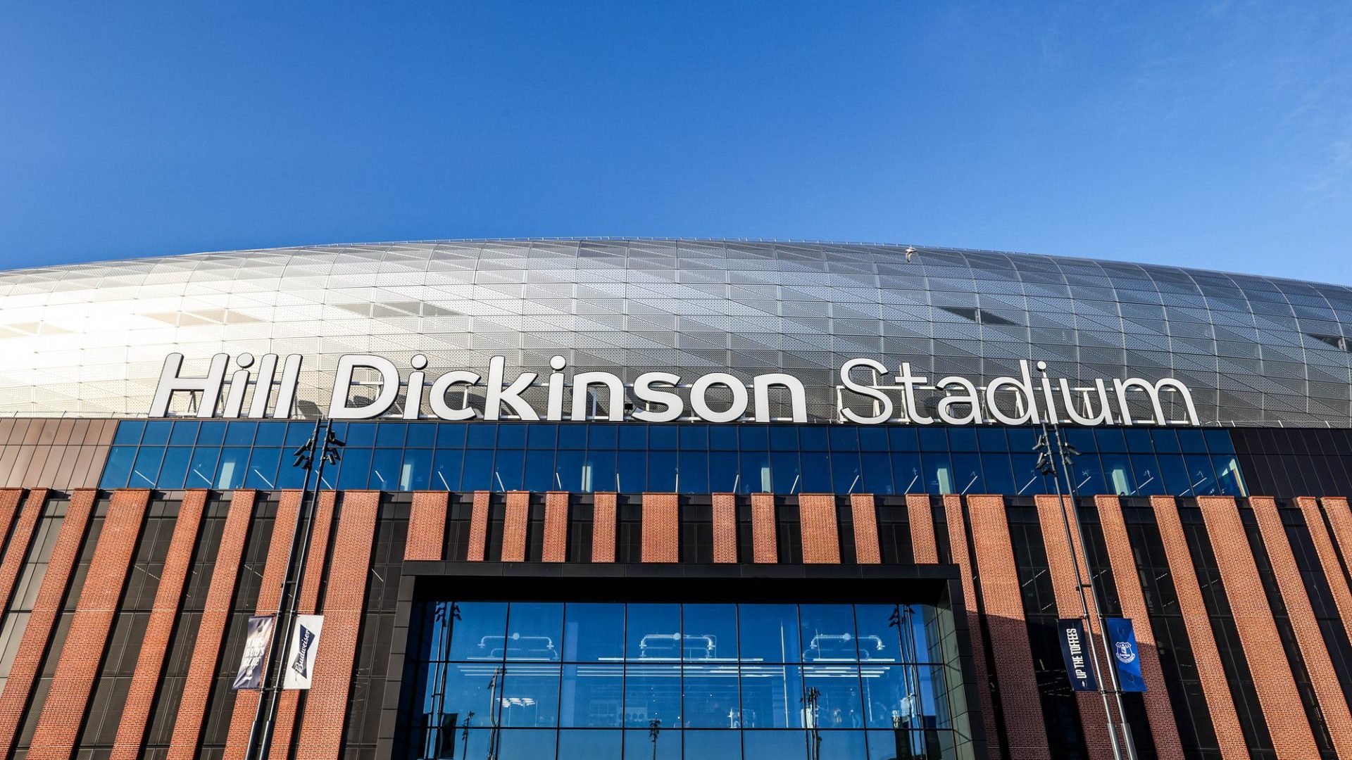 A general view of Hill Dickinson Stadium ahead of the Emirates FA Cup Third Round match Everton vs Sunderland at Hill Dickinson Stadium, Liverpool, United Kingdom, 10th January 202 — Photo by operations@newsimages.co.uk