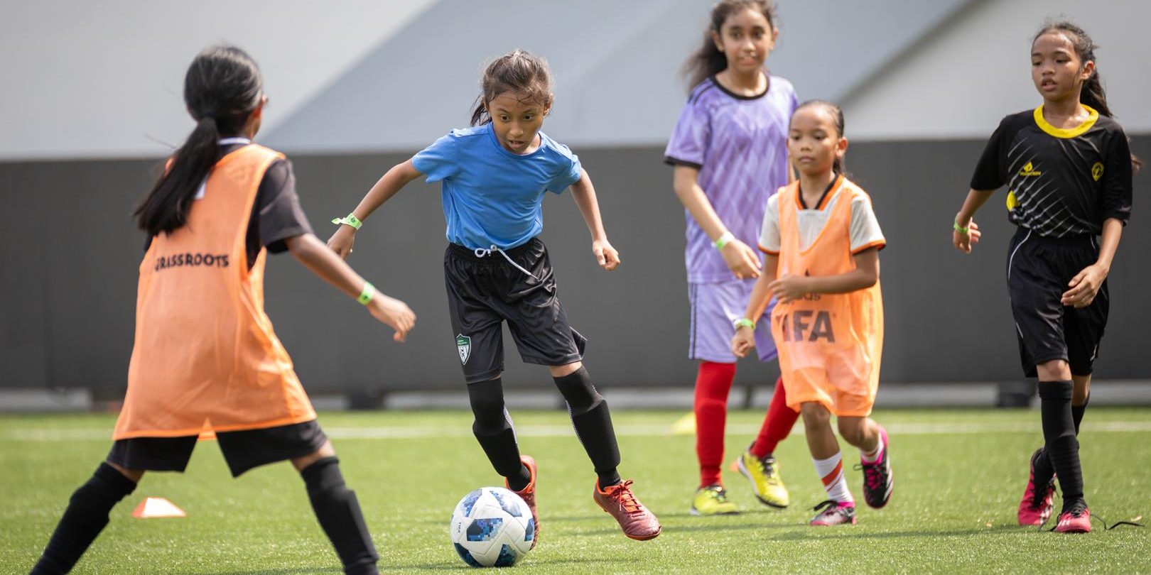 First session of revived FAS Girls Cubs Programme draws 140 participants