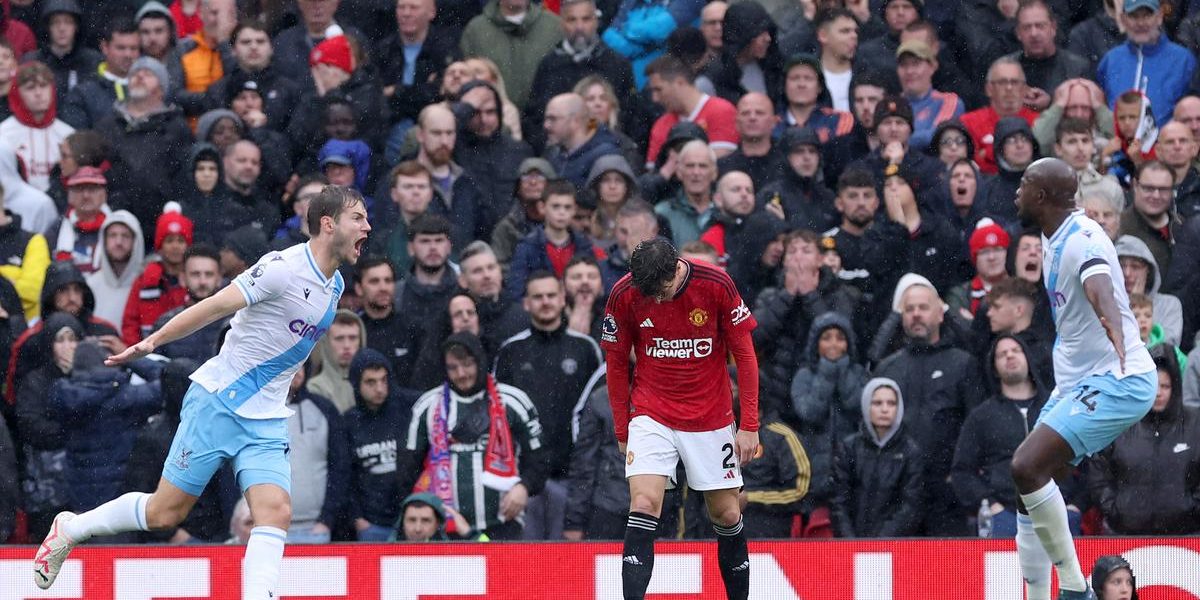 Premier League: Man United slump to fourth season defeat at home to Crystal Palace