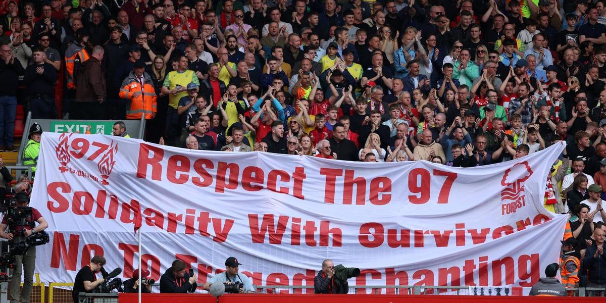 Football fan chuckles after getting ban for wearing offensive jersey related to Hillsborough tragedy