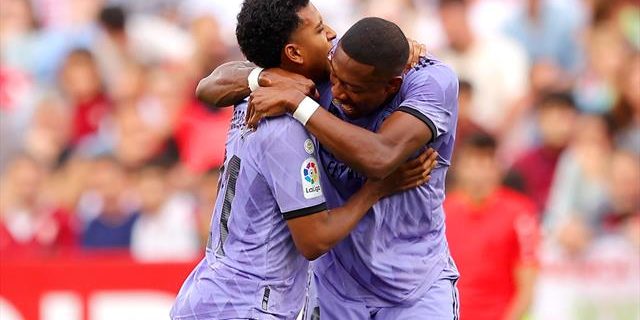 Rodrygo double fires Real Madrid to victory at Sevilla