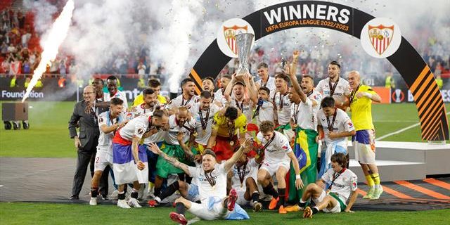 Sevilla claim record seventh Europa League crown after shootout win over Roma