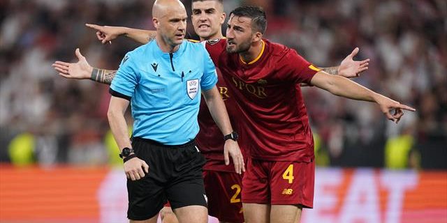 PGMOL 'appalled' after Roma fans abuse referee Taylor in Budapest Airport