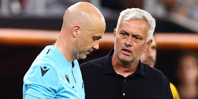 Mourinho handed four-match ban for abusing Taylor in Europa League final