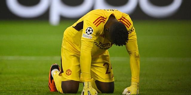 'Because of me we didn't win' - Onana takes blame as Man Utd fall to Bayern