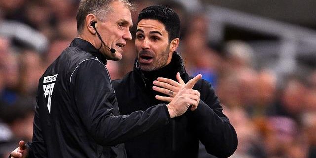 Arteta charged by FA for comments made after Newcastle loss