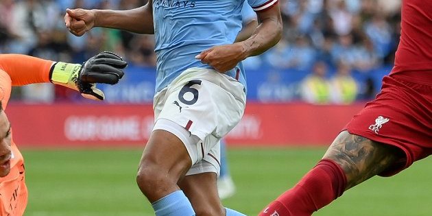 Man City defender Ake: Treble talk now normal