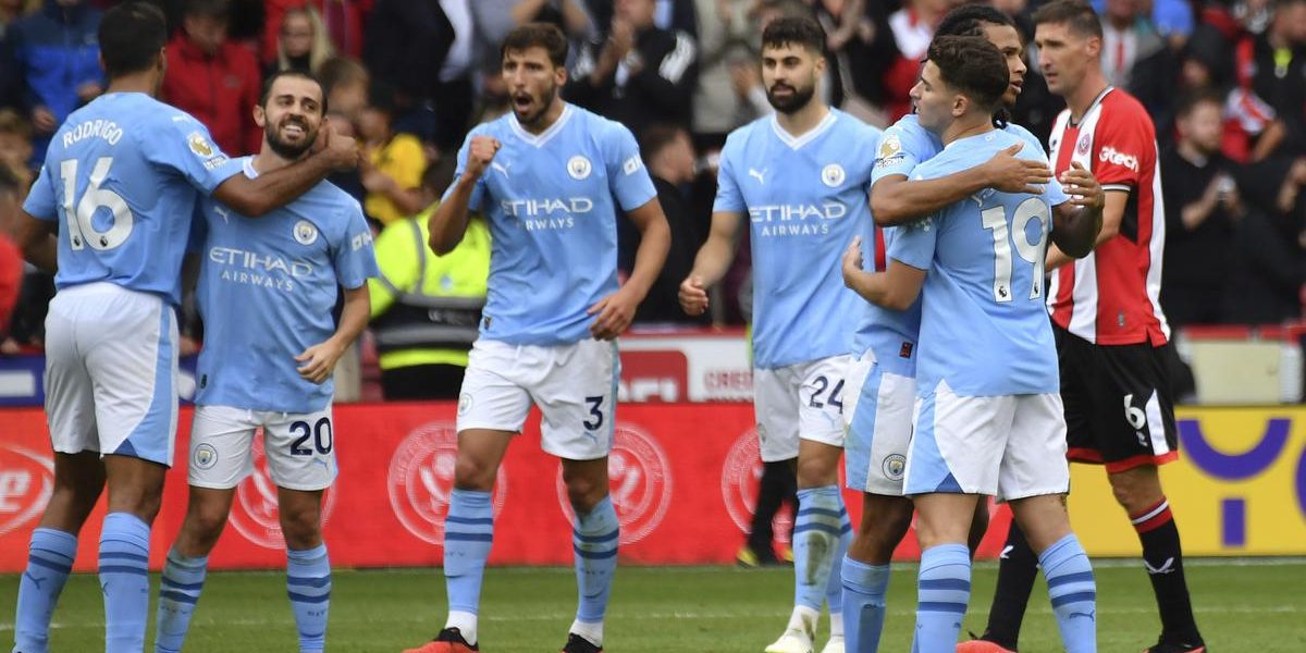 Rodri comes up with another big goal as Man City seals 2-1 win against Sheffield United