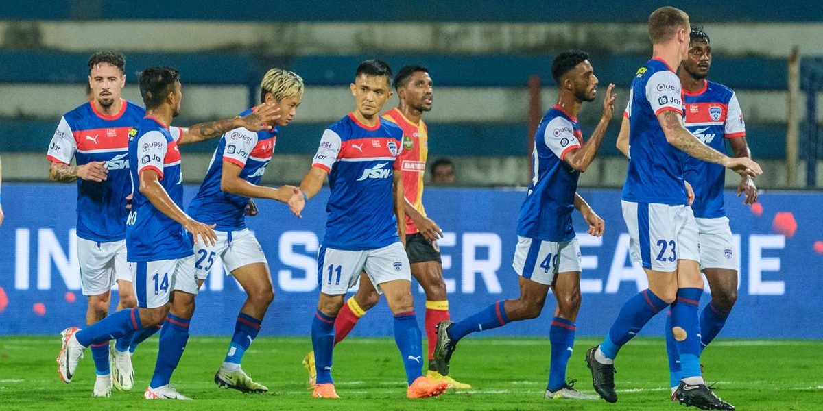 Bengaluru FC vs East Bengal LIVE SCORE: BFC 2-1 EBFC, Sunil Chhetri equalises and Mahesh goal, ISL 2023-24 updates