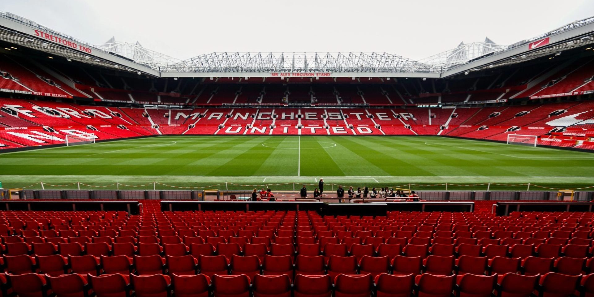 Old Trafford stadium. Old Trafford is home to Manchester United football club one of the most successful clubs in England Photo by warasit — Photo by duha127