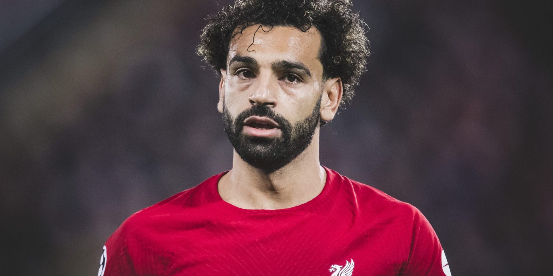 Mohamed Salah #11 of Liverpool during the UEFA Champions League match Liverpool vs Rangers at Anfield, Liverpool, United Kingdom, 4th October 202 — Photo by operations@newsimages.co.uk
