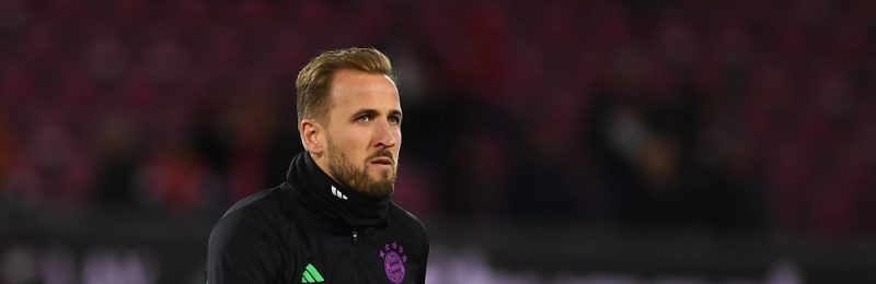 COLOGNE, GERMANY - 24 NOVEMBER, 2023: Harry Kane, The football match of Bundesliga 1. FC Koeln vs FC Bayern Munich. at Rhein Energie Stadion — Photo by vitaliivitleo