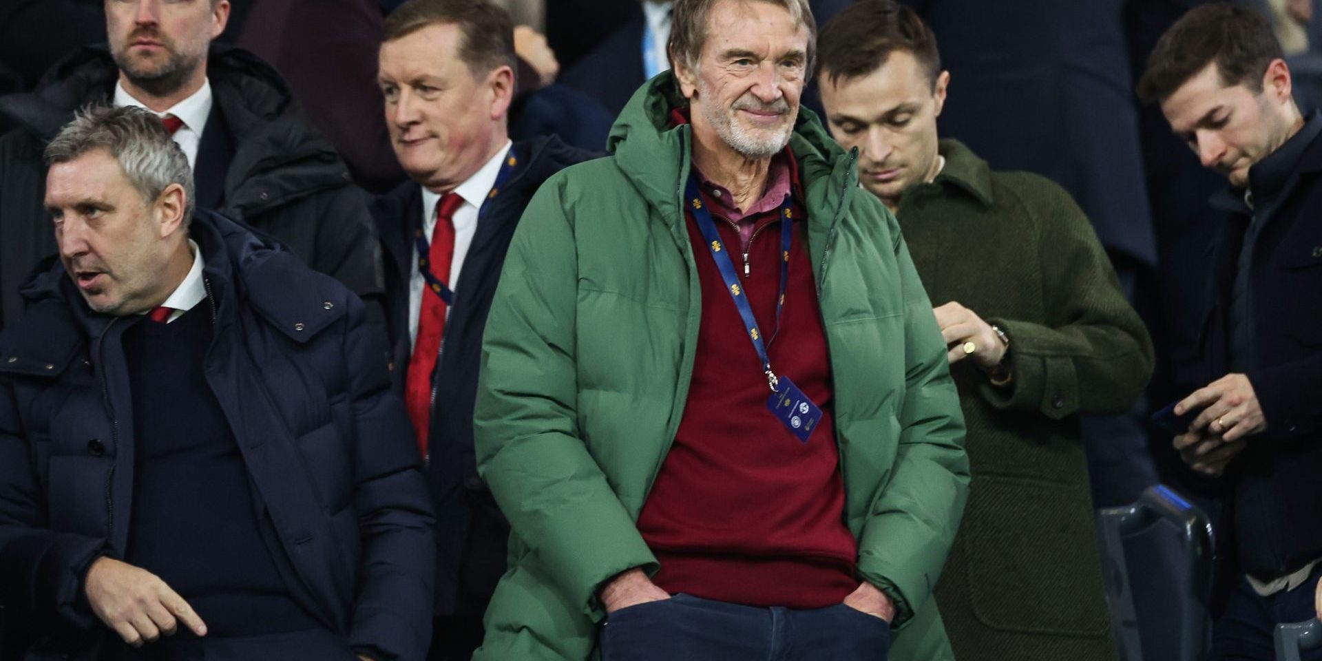 Sir Jim Ratcliffe during the Premier League match Manchester City vs Manchester United at Etihad Stadium, Manchester, United Kingdom, 15th December 2024 — Photo by operations@newsimages.co.uk
