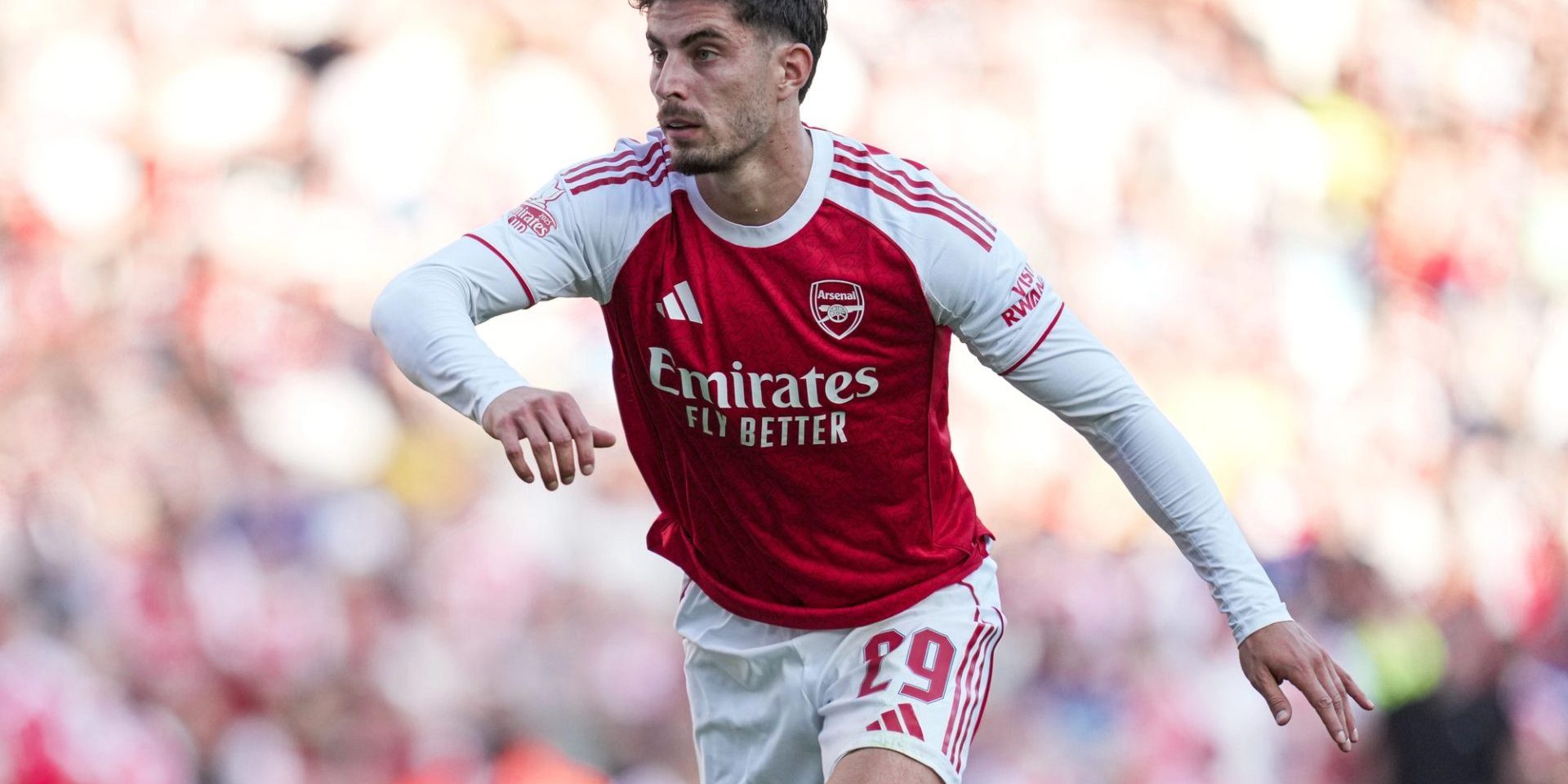 Kai Havertz of Arsenal during the Pre-season friendly match Arsenal vs Athletic Bilbao at Emirates Stadium, London, United Kingdom, 9th August 2025 — Photo by operations@newsimages.co.uk