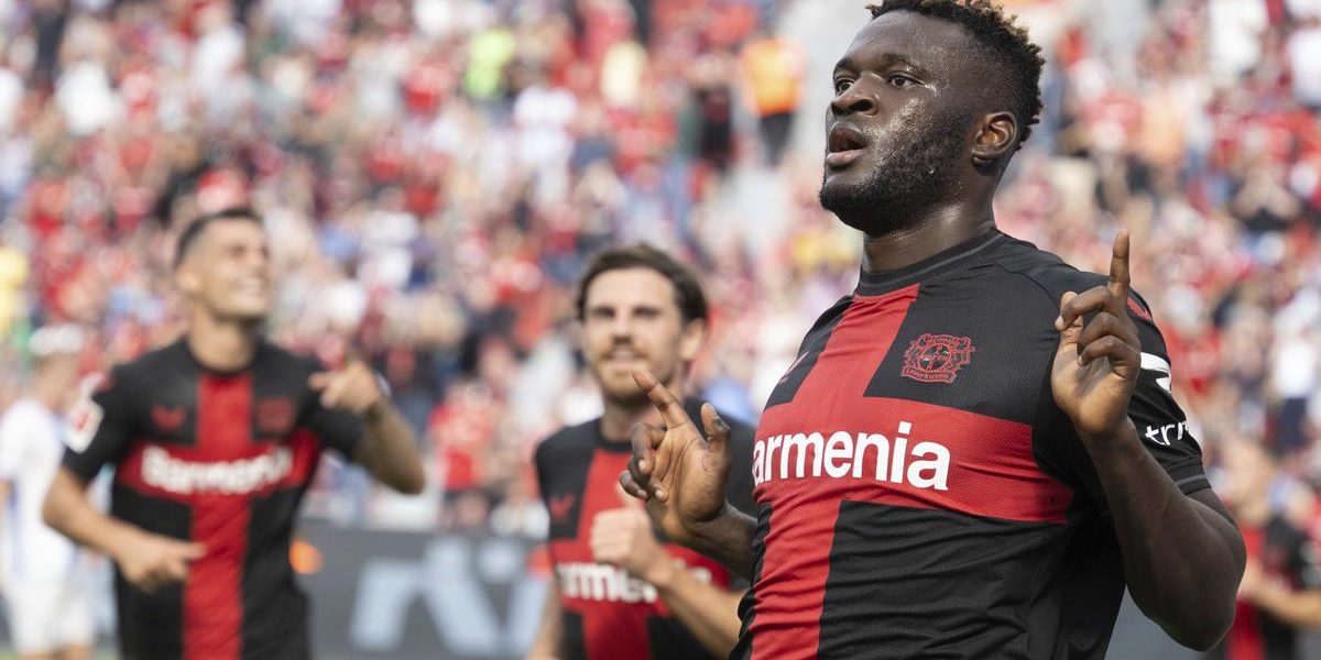 Bundesliga 2023: Boniface scores two as Bayer Leverkusen routs Darmstadt