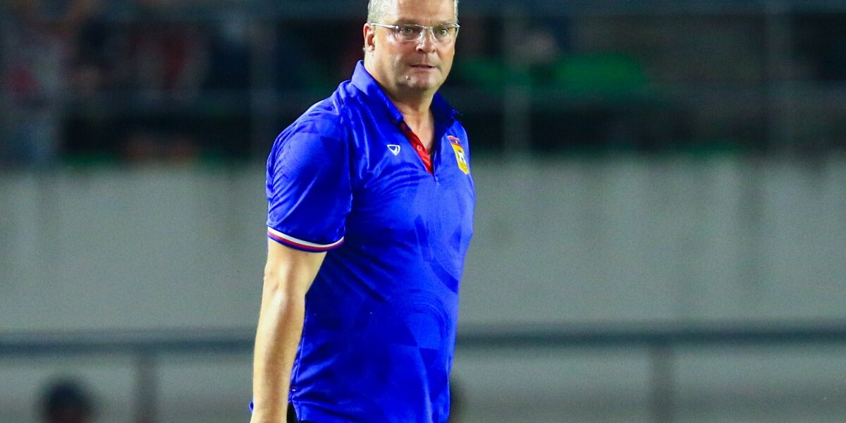 Laos vs Palestine during their AFC U20 Asian Cup Uzbekistan 2023 - Qualifiers Group C match at National Stadium, KM16 on September 18, 2022 in Vientiane, Laos. Photo by Visitthiphong Seanphimmachak / Power Sport Images for the AFC