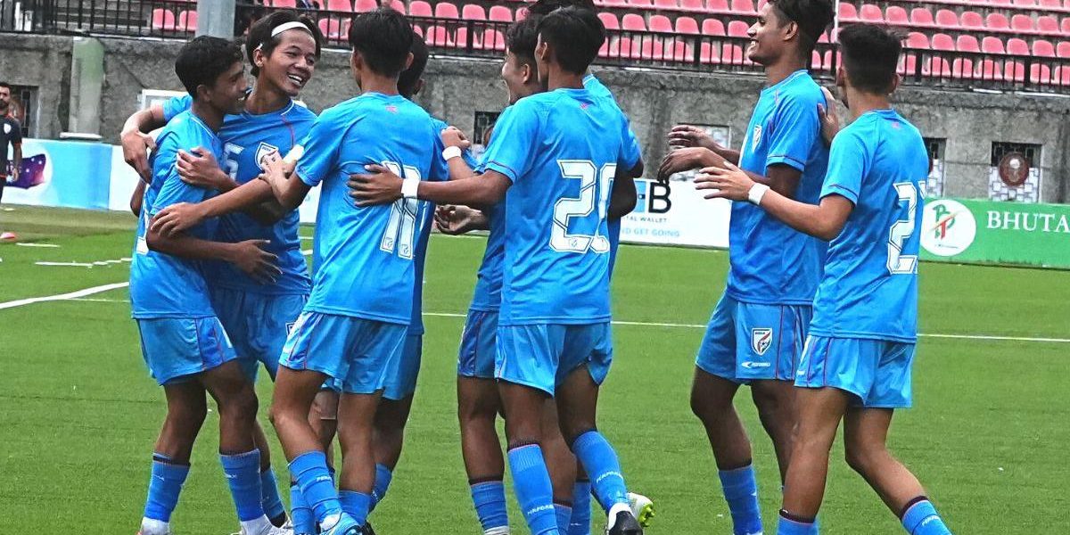 India beats Nepal to secure semifinal spot in SAFF U-16 Championship