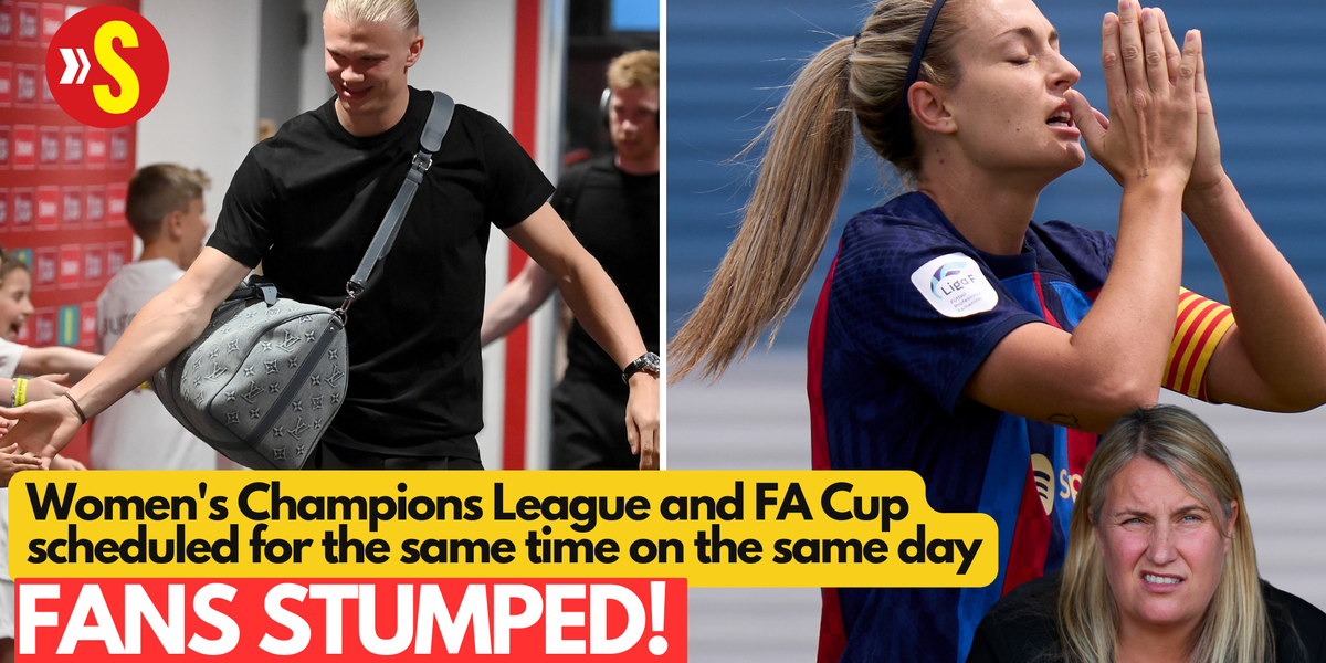 Watch: Women’s Champions League final clashes with FA Cup final; Barca terms schedule ‘a pity’