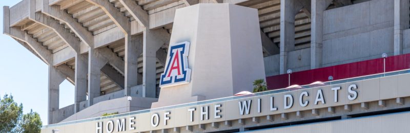 TUCSON, AZ/USA - APRIL 11, 2019: Arizona Stadium on the campus of the University of Arizona. — Photo by wolterke