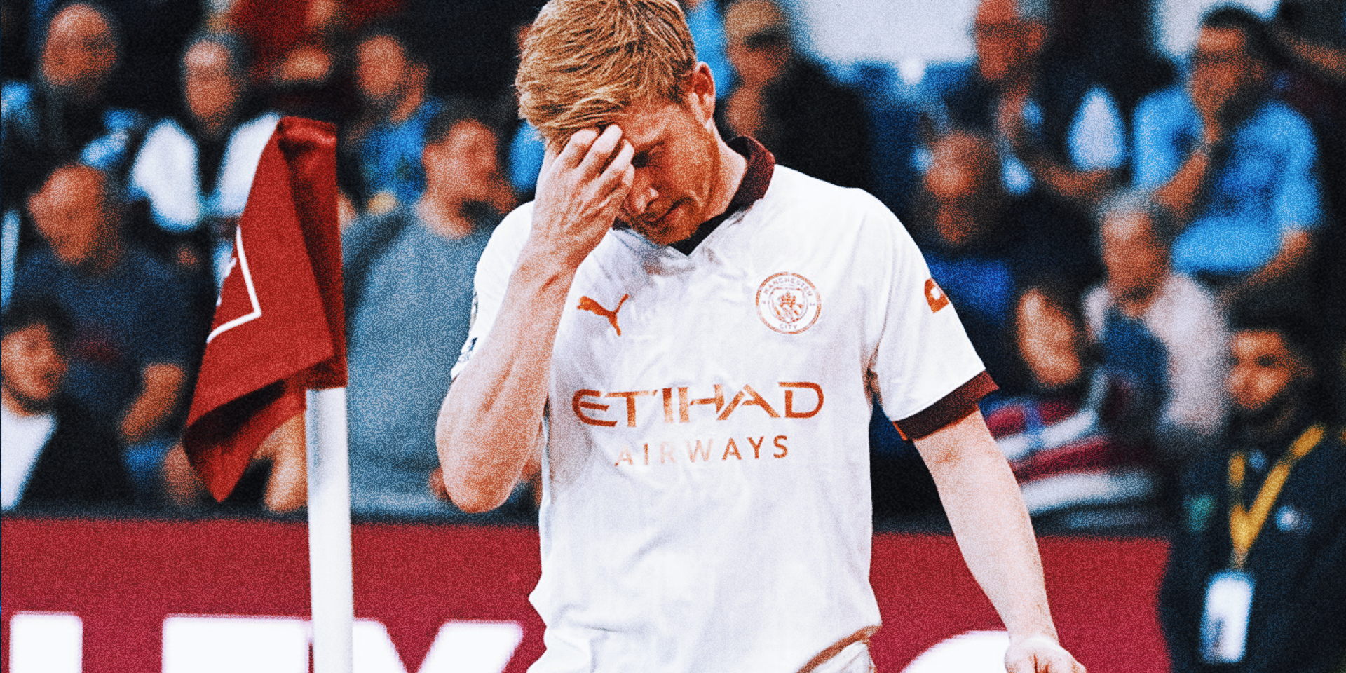 Man City's De Bruyne out for '3 or 4 months' with hamstring injury