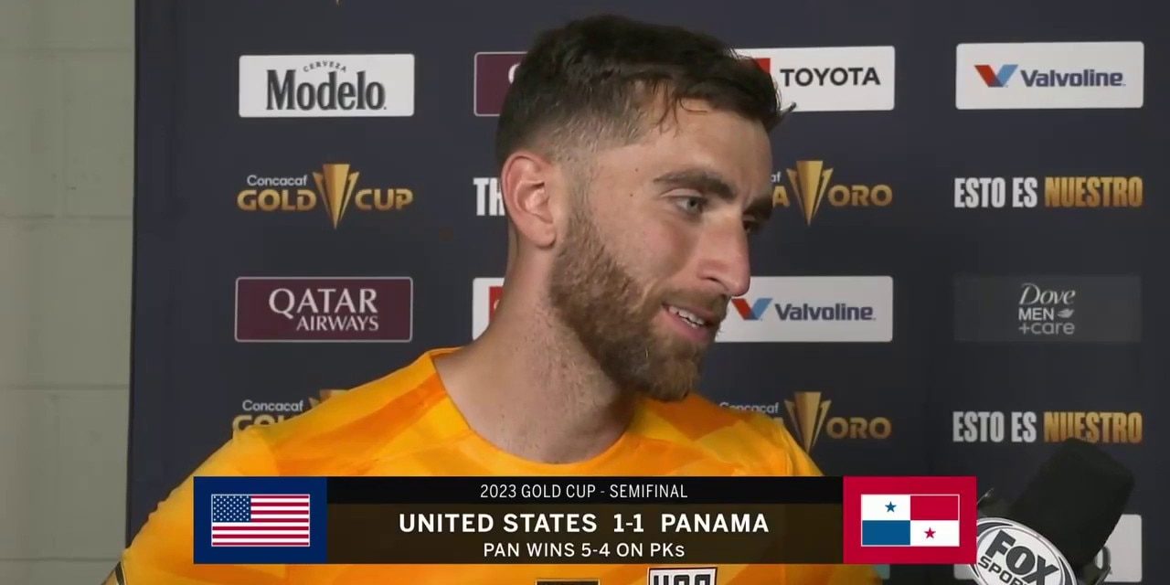 'We didn't get the job done tonight' - Matt Turner talks USMNT's loss to Panama in Gold Cup Semifinals