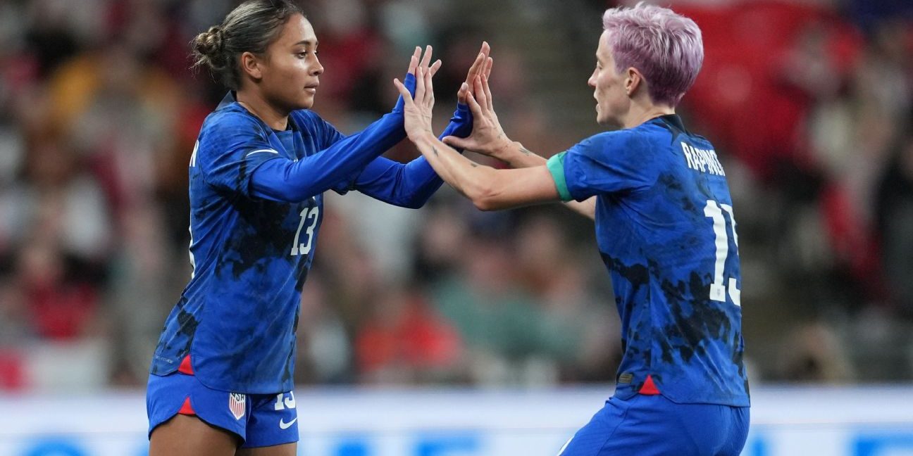 How the USWNT's millennial, Gen Z stars find common ground