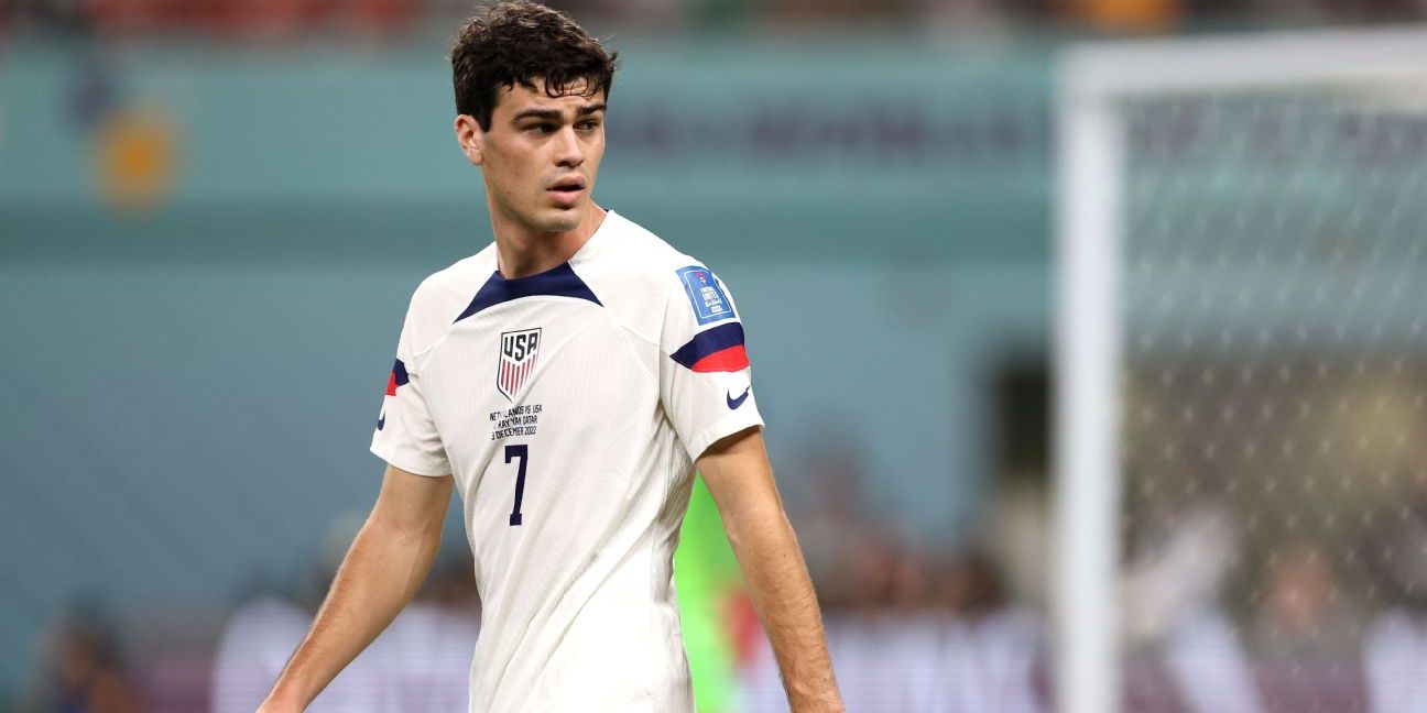 Gio Reyna omitted from USMNT roster with injury