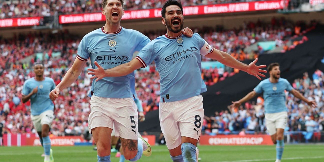 Man City win FA Cup, keep Treble dream alive