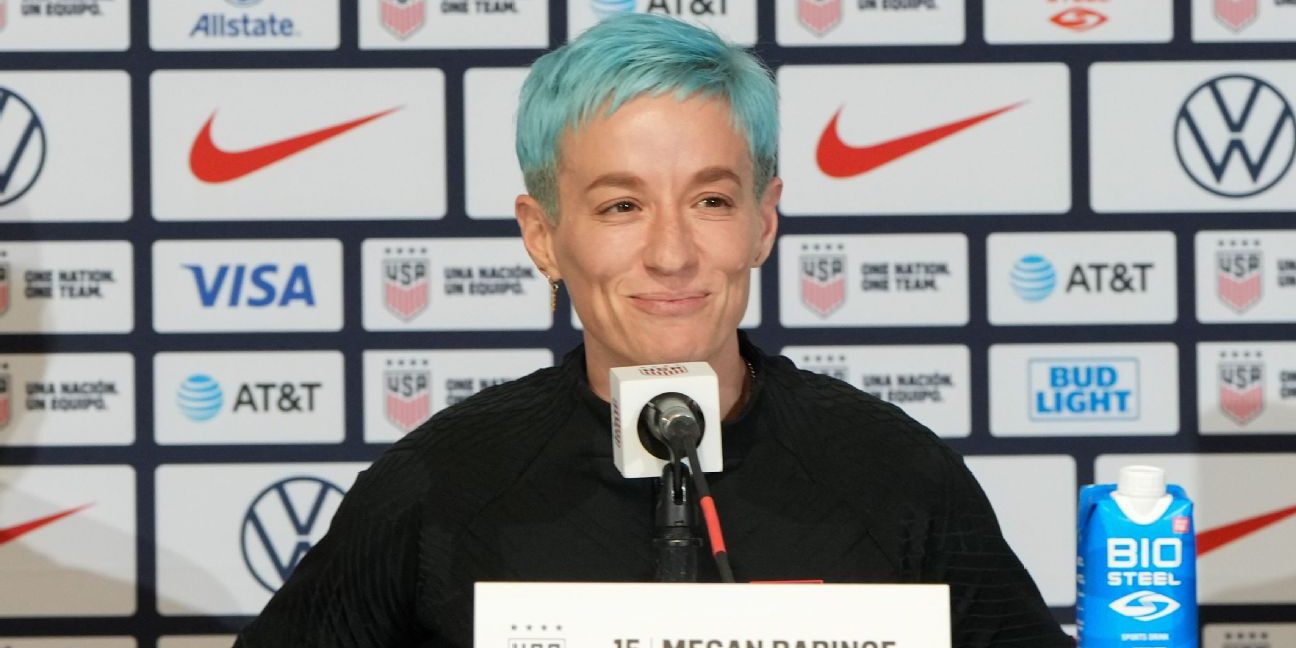 As Megan Rapinoe plans to retire, USWNT teammates lament losing 'heart of the team'