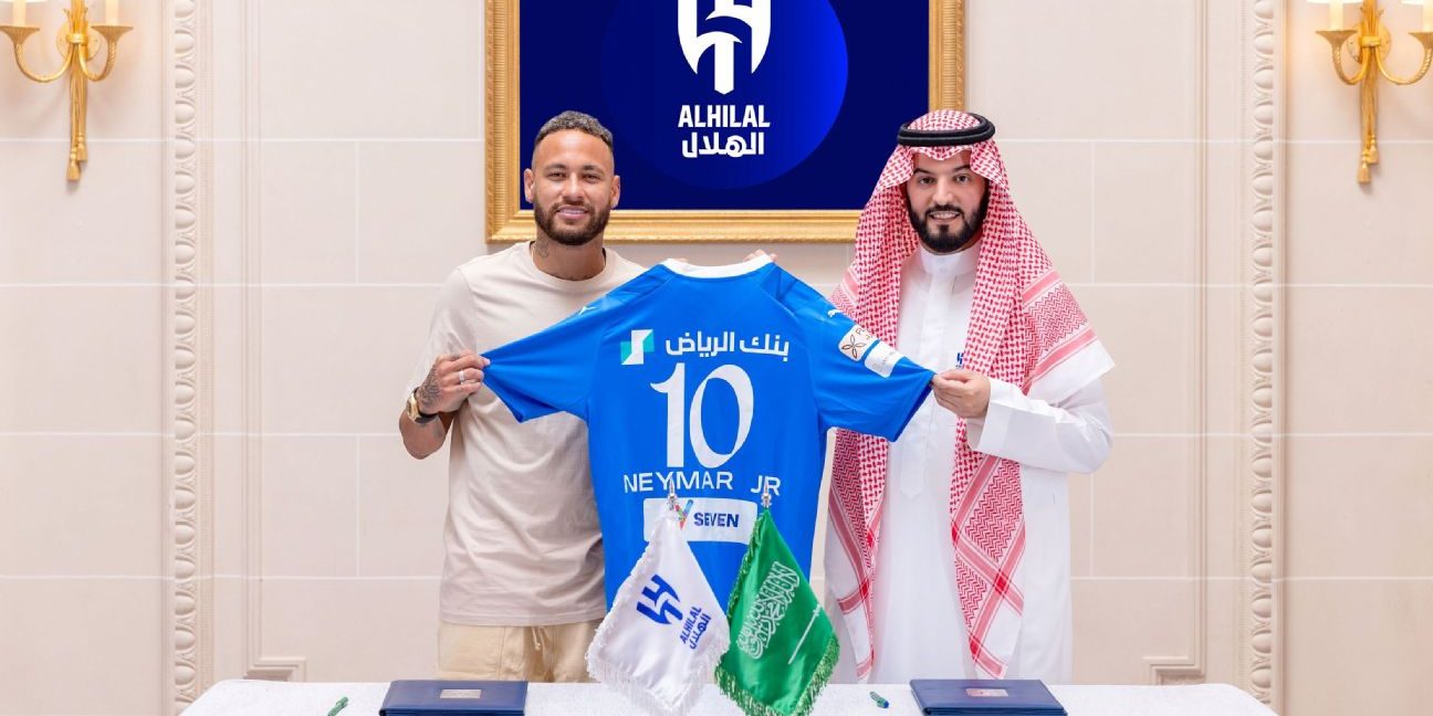 Neymar completes transfer from PSG to Al Hilal