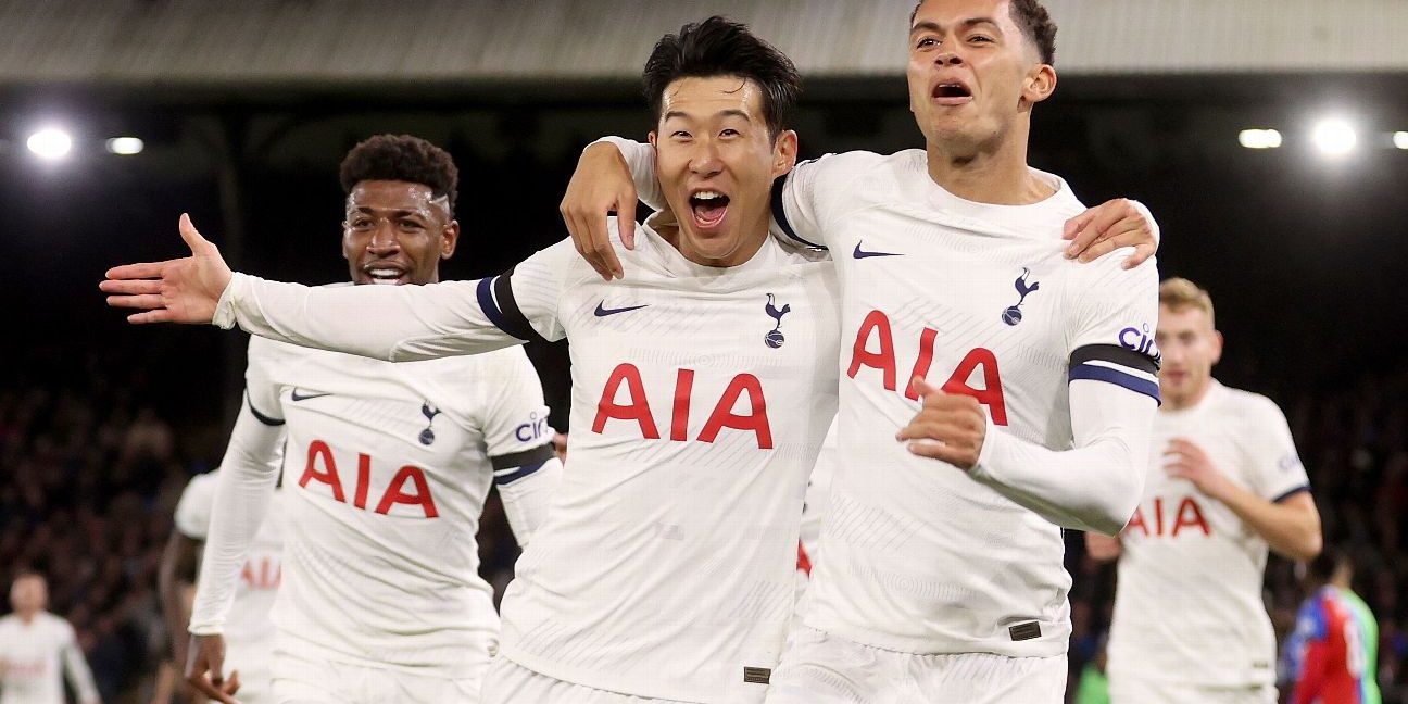 Spurs go 5 points clear at top with win at Palace