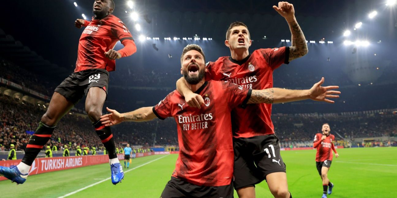 Champions League blog as it happened: Milan get crucial win vs. PSG, Man City advance
