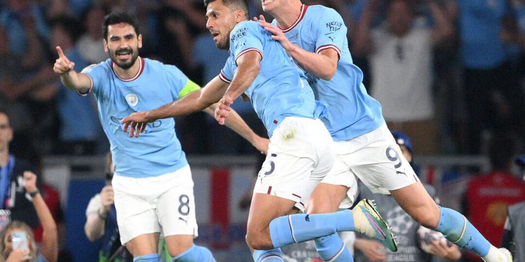 Watch: Rodri breaks deadlock in Champions League final with precise goal