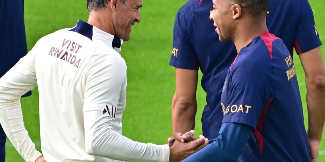 Luis Enrique welcomes 'perfect' Mbappe back to PSG fold