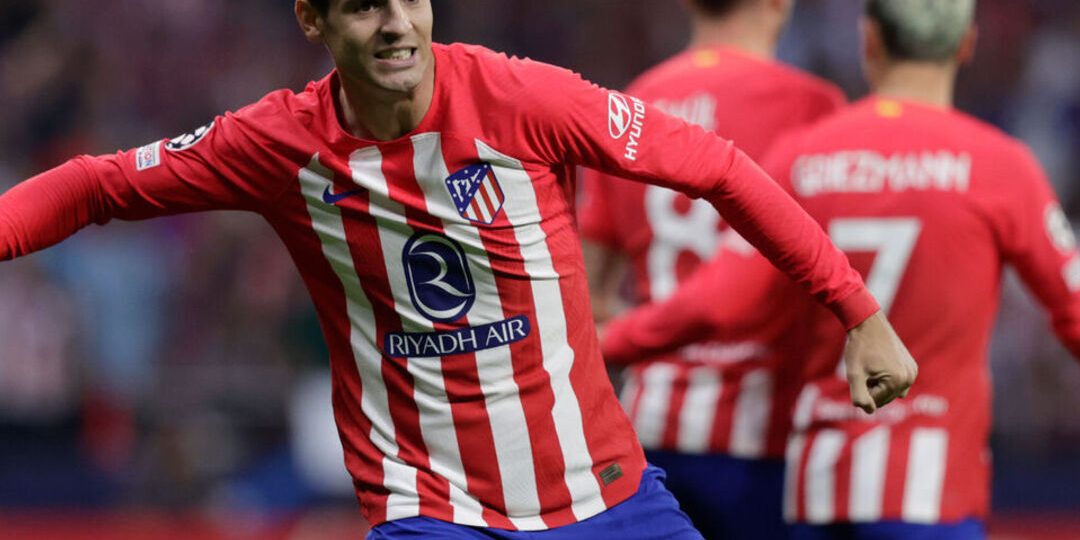 Red-hot Morata scores twice, Atletico battle back to beat Feyenoord